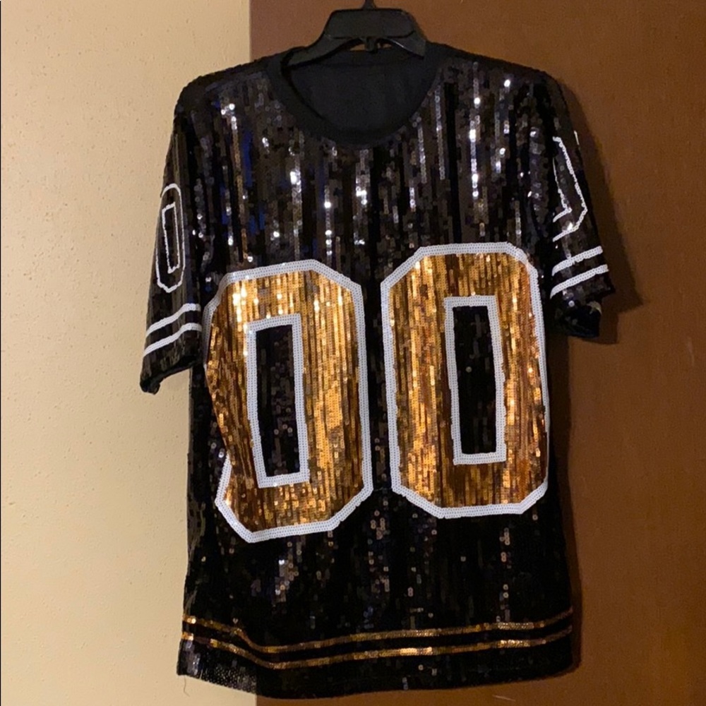 Sequin Saints jersey